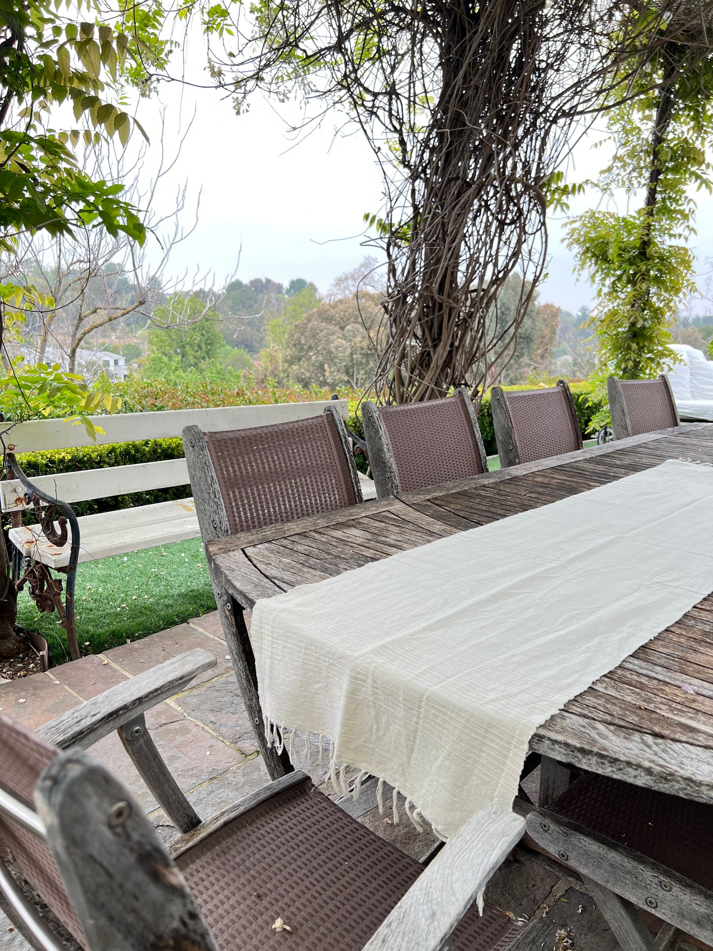 Riviera Cotton Table Runner