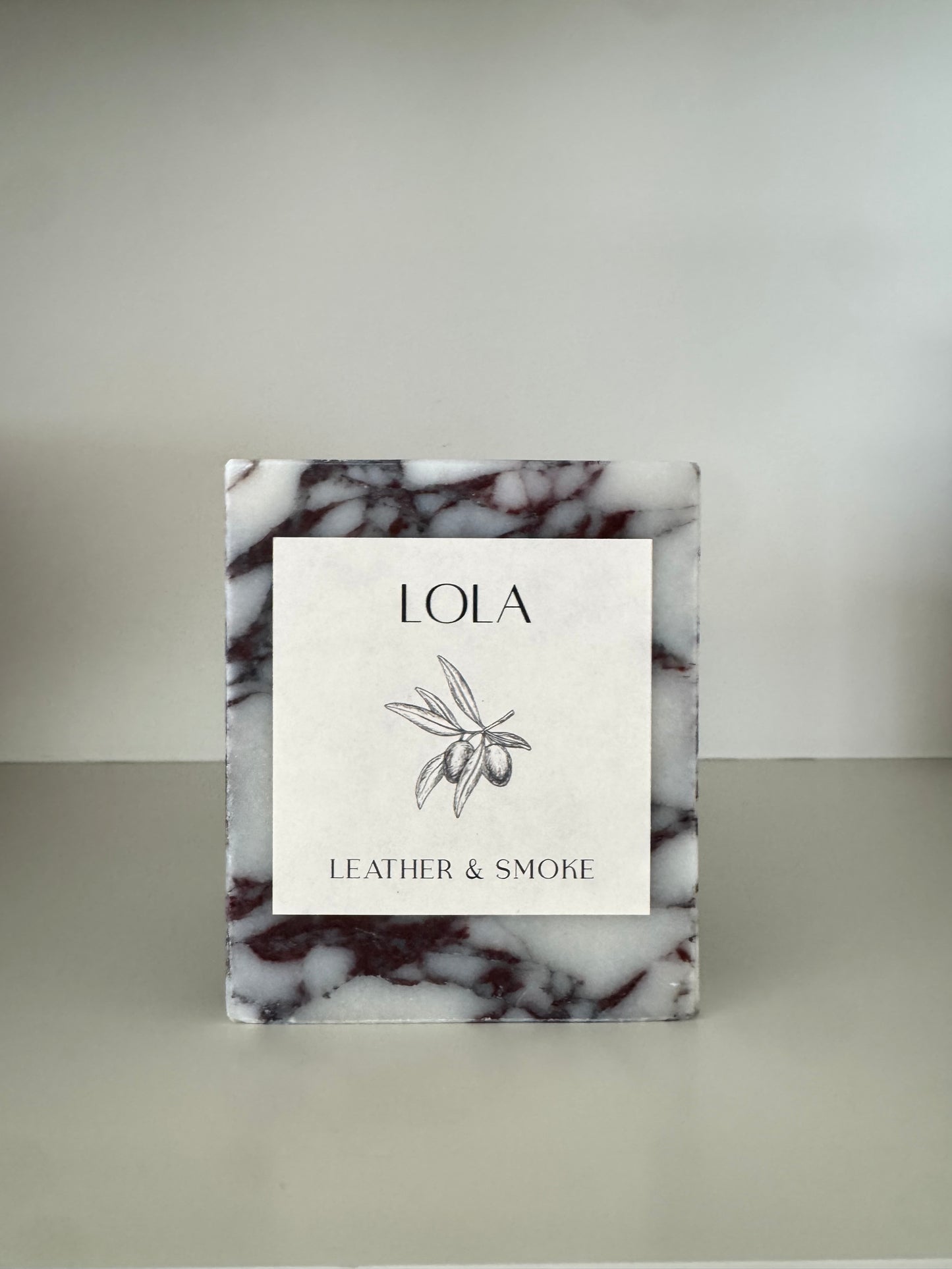 Shop LOLA Leather & Smoke Candle