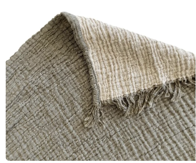 Frankie Muslin Throw
