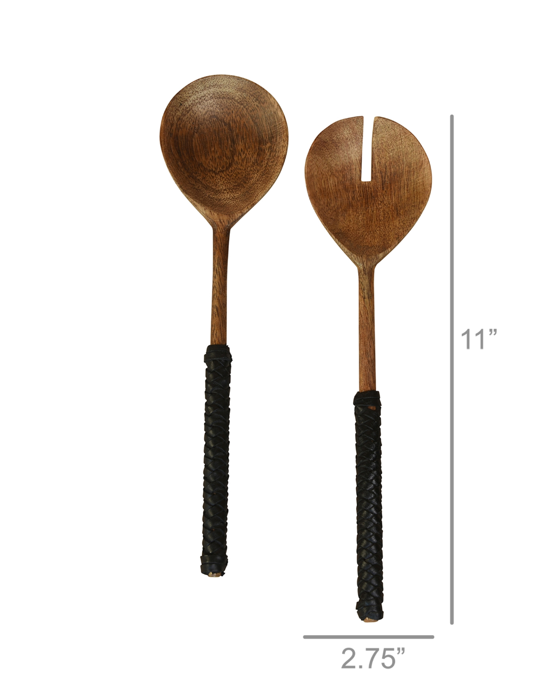 Burke Woven Handle Salad Servers