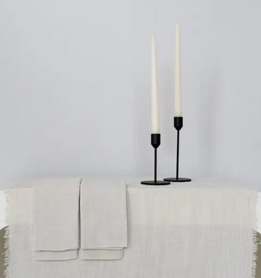 Inkwell Metal Taper Candlestick Holder