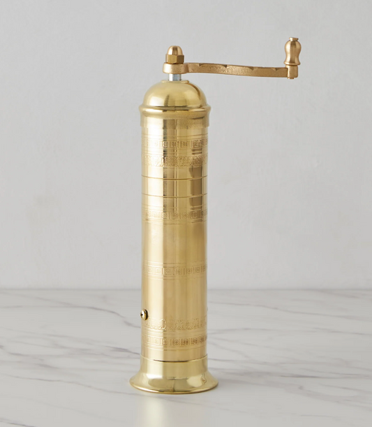 10" Atlas Greek Brass Pepper Mill