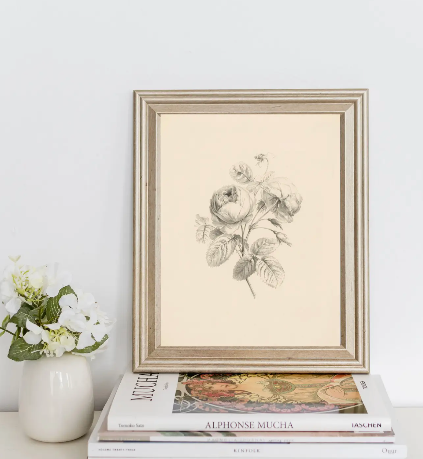 Floral Antique Vintage Art