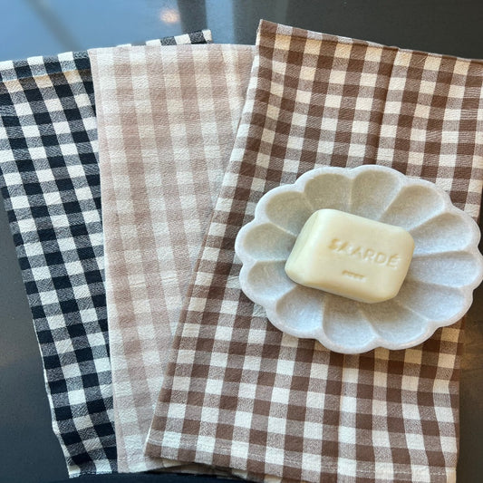 Gingham Cotton Tea Towel