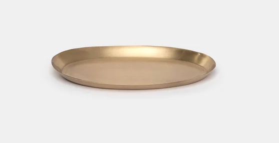 Brass Oval Tray - Small
