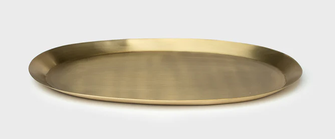 Brass Oval Tray - Medium