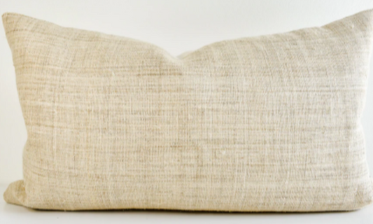 Liv Hemp Woven Pillow