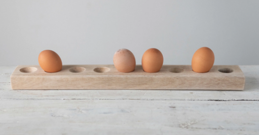 Wood Egg Holder