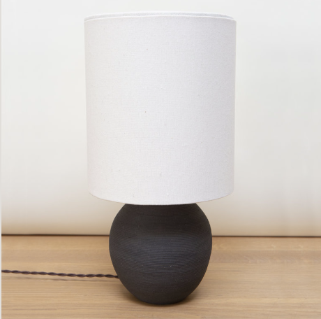 Victoria Morris Ribbed Orb Lamp