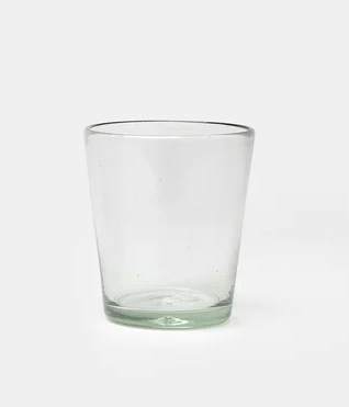 Tapered Recycled Glassware