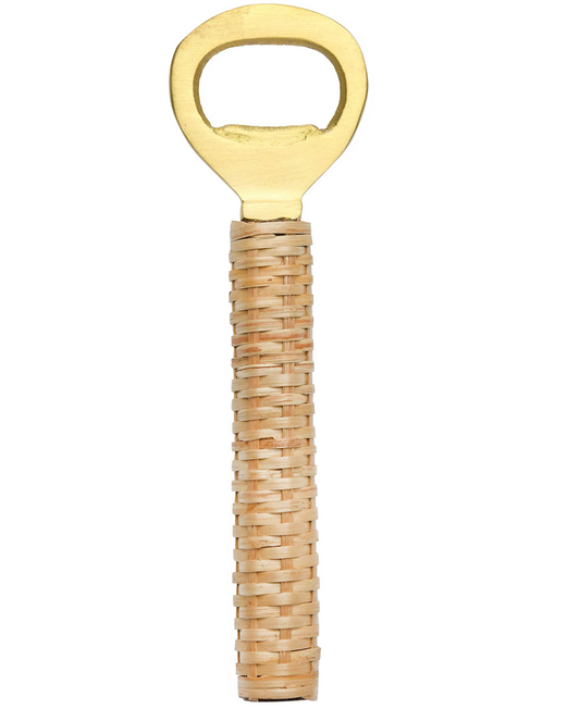 Brass Rattan Bottle Opener