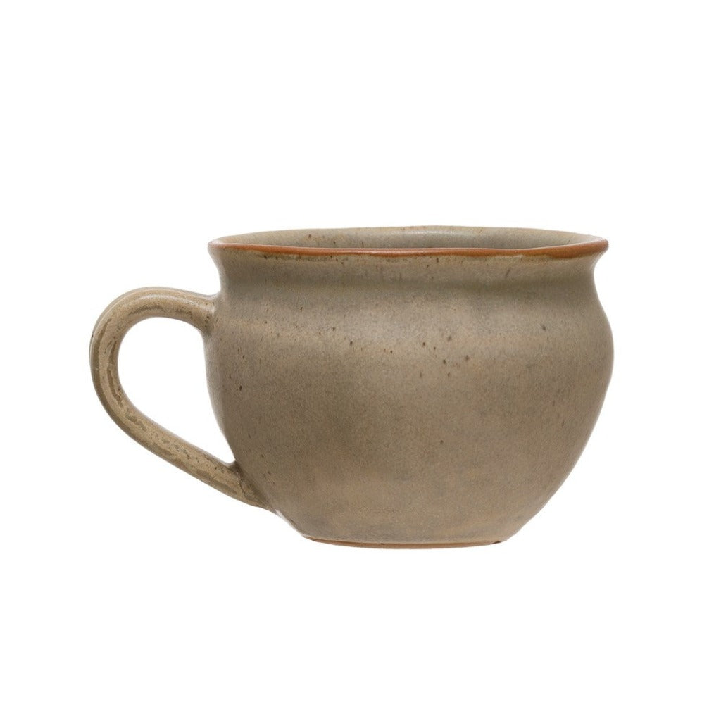 Stoneware Reactive Glaze Mug