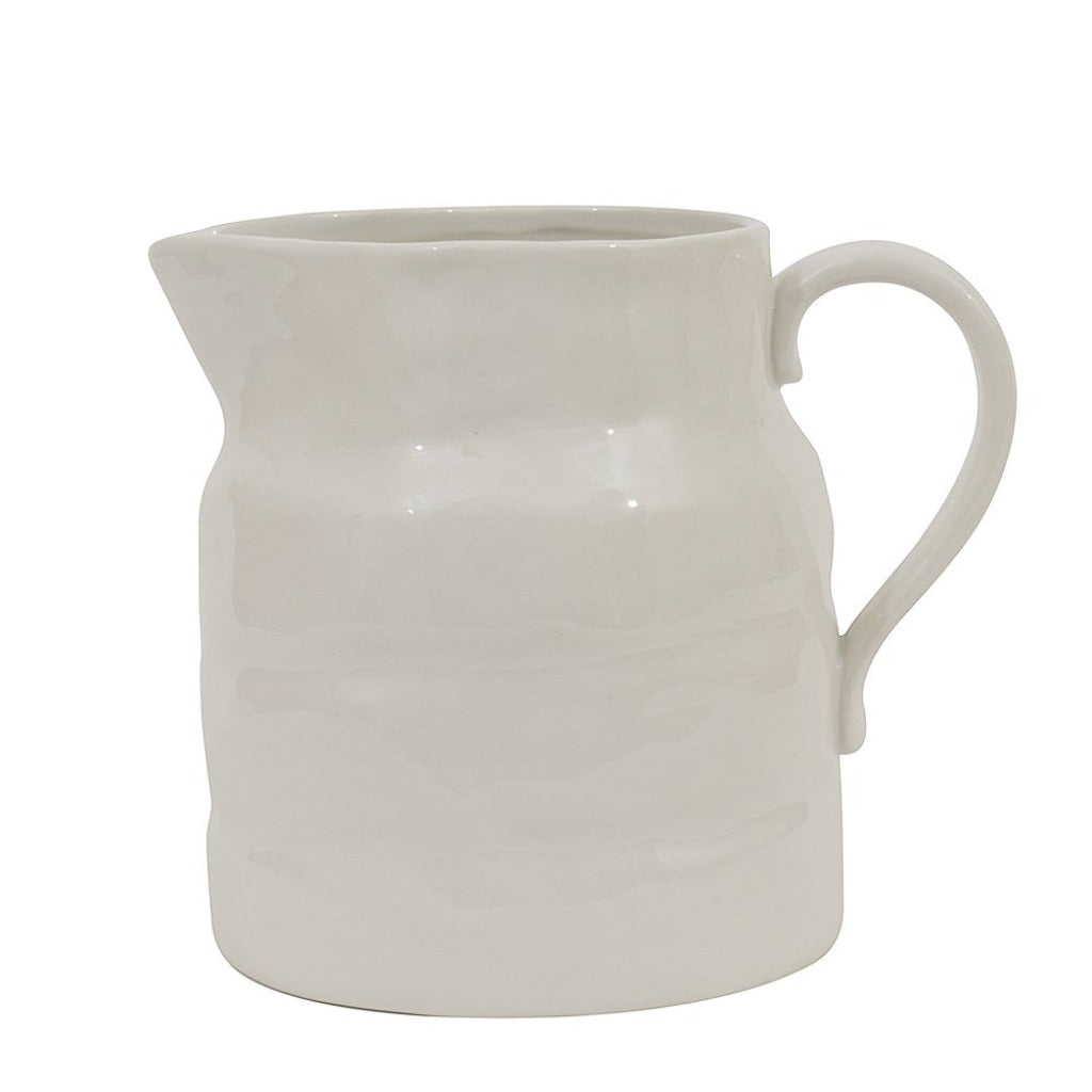 Vintage Inspired Stoneware Pitcher