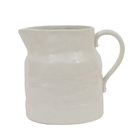 Vintage Inspired Stoneware Pitcher